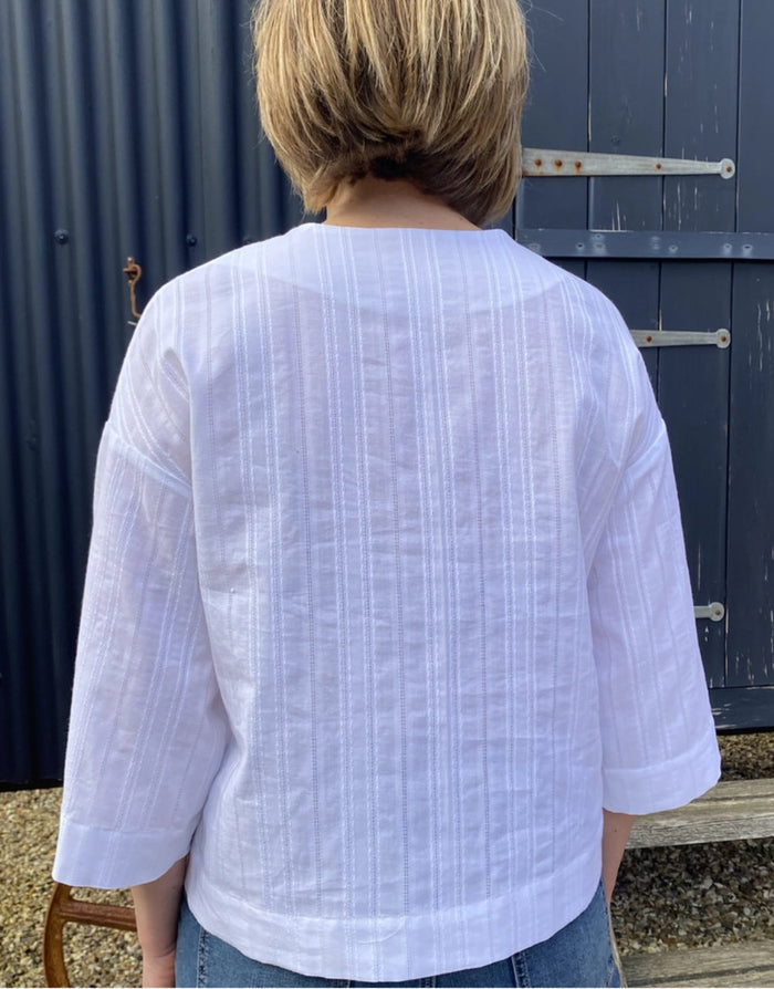 The Bib Shirt, The Avid Seamstress Sewing Pattern