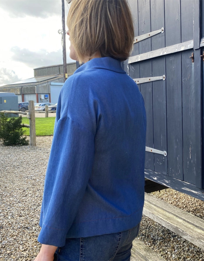 The Bib Shirt, The Avid Seamstress Sewing Pattern