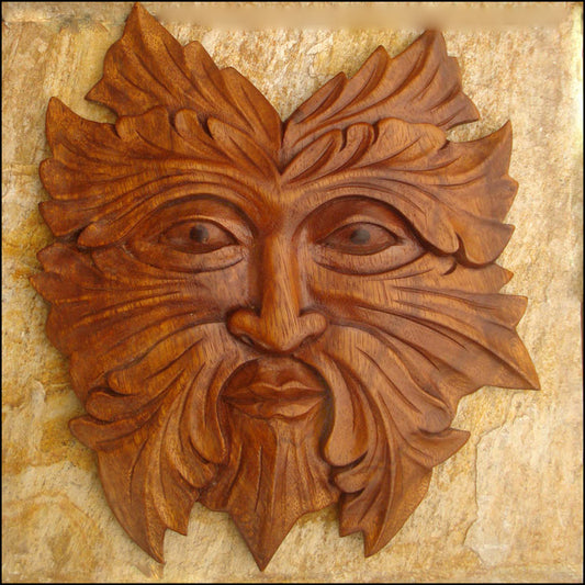 The Green Man - Wood Carving