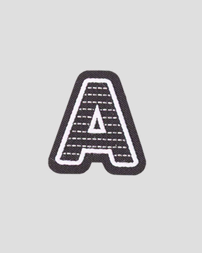 Trailhead Badge - Letters -  Black