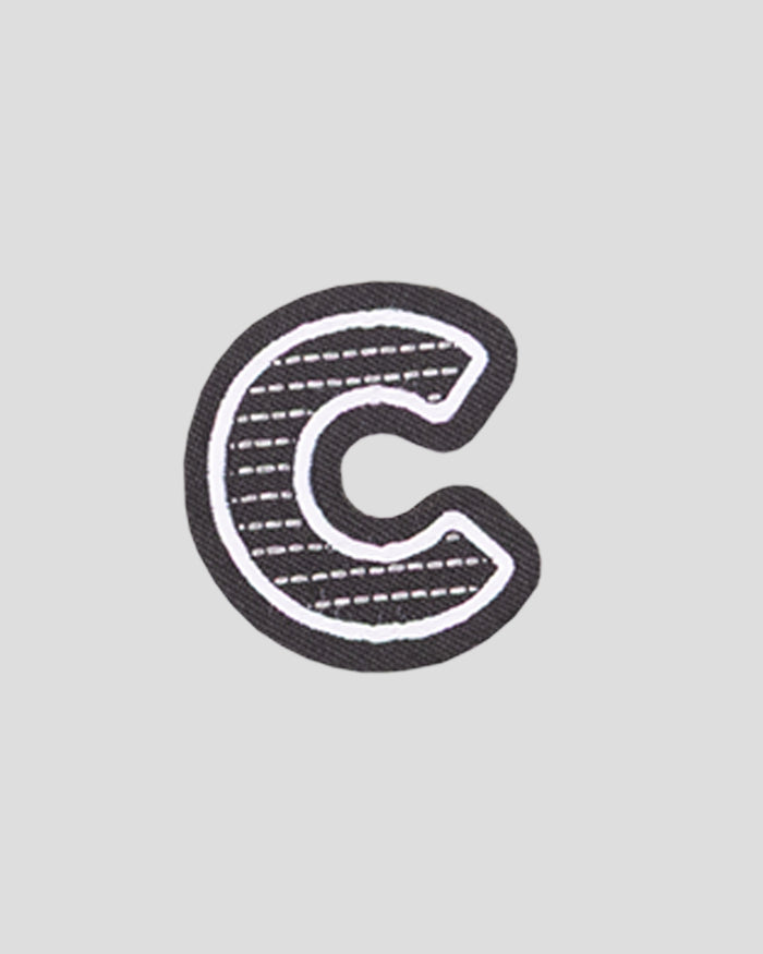 Trailhead Badge - Letters -  Black