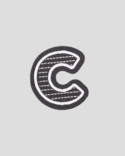 Trailhead Badge - Letters -  Black