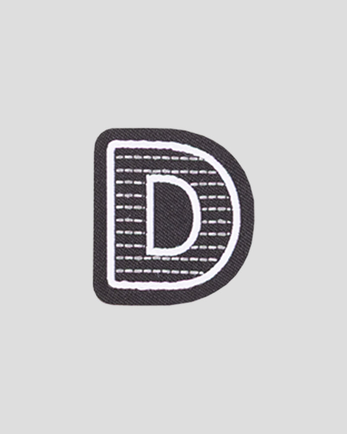 Trailhead Badge - Letters -  Black