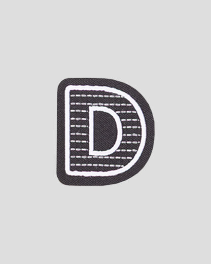 Trailhead Badge - Letters -  Black