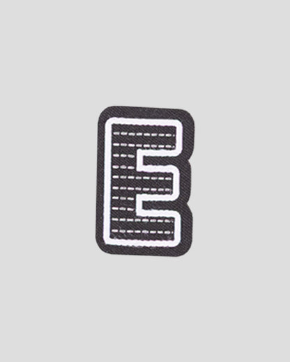 Trailhead Badge - Letters -  Black