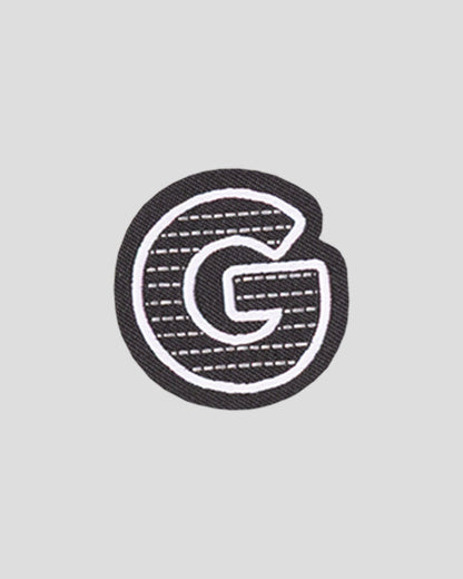 Trailhead Badge - Letters -  Black