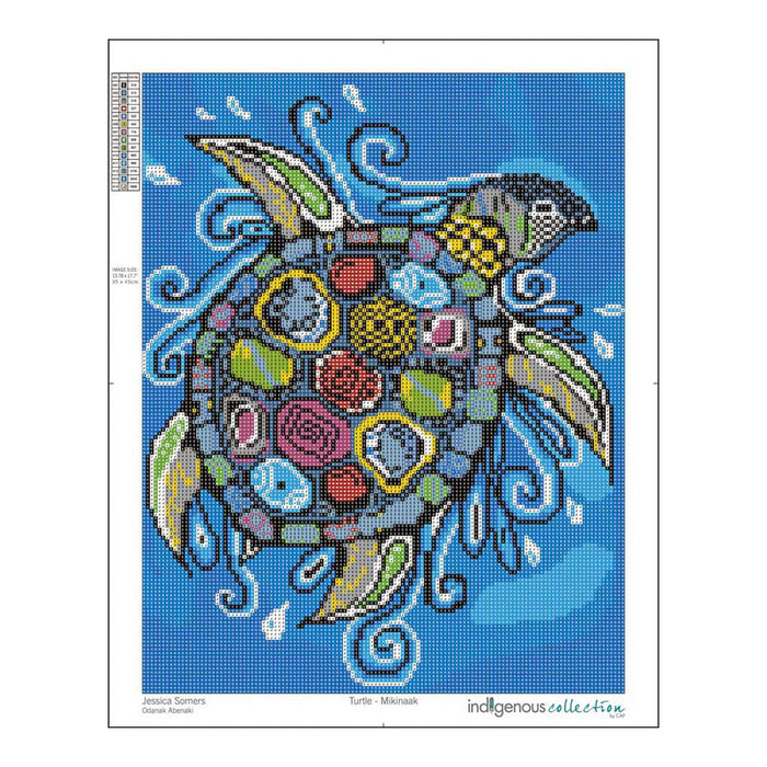 Turtle - Mikinaak - Diamond Art Kit