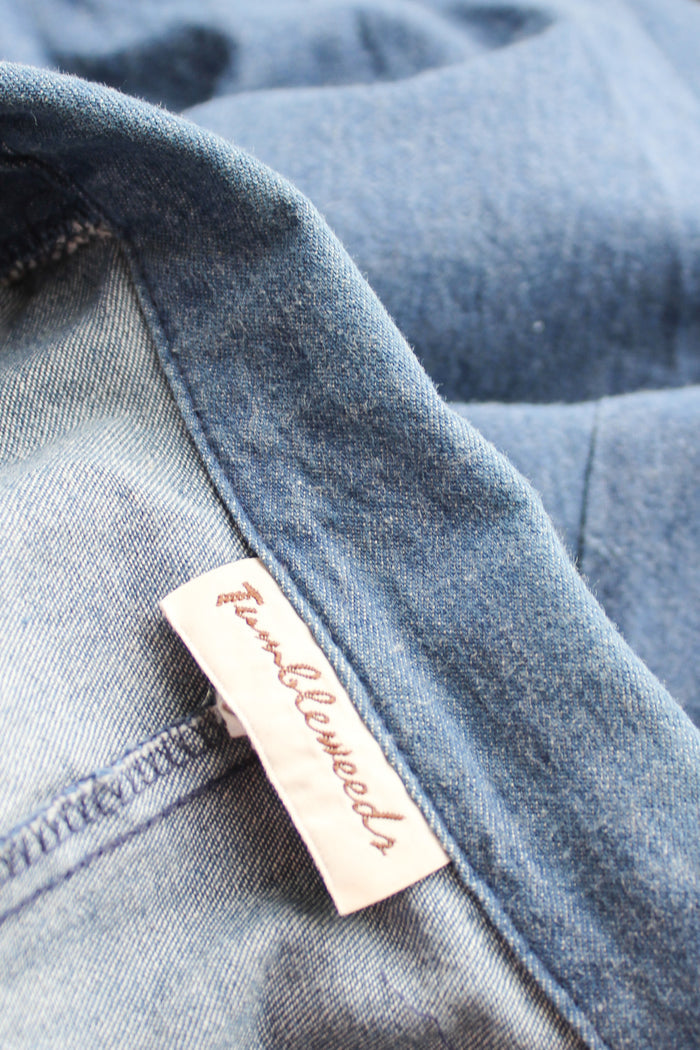 vintage denim duster