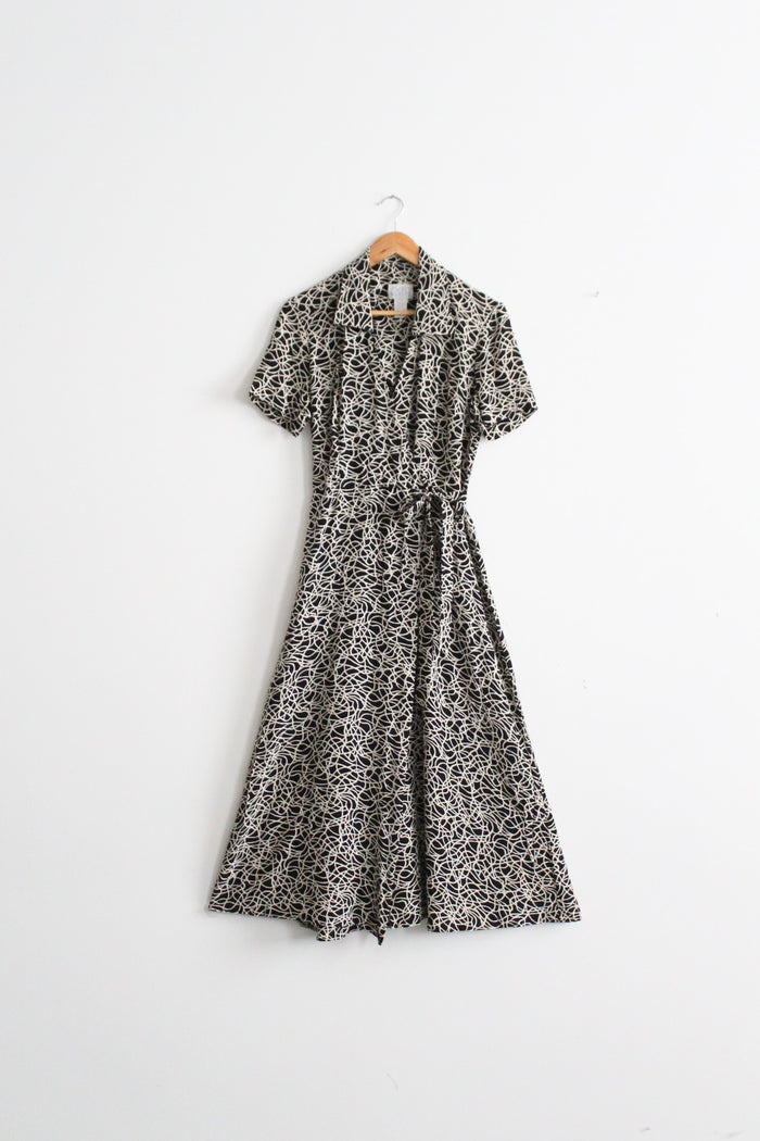 willow wood wrap dress