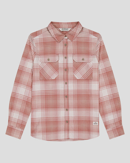 Women's Carrillon HF Long Sleeve Shirt  - Shadow Plaid Mineral