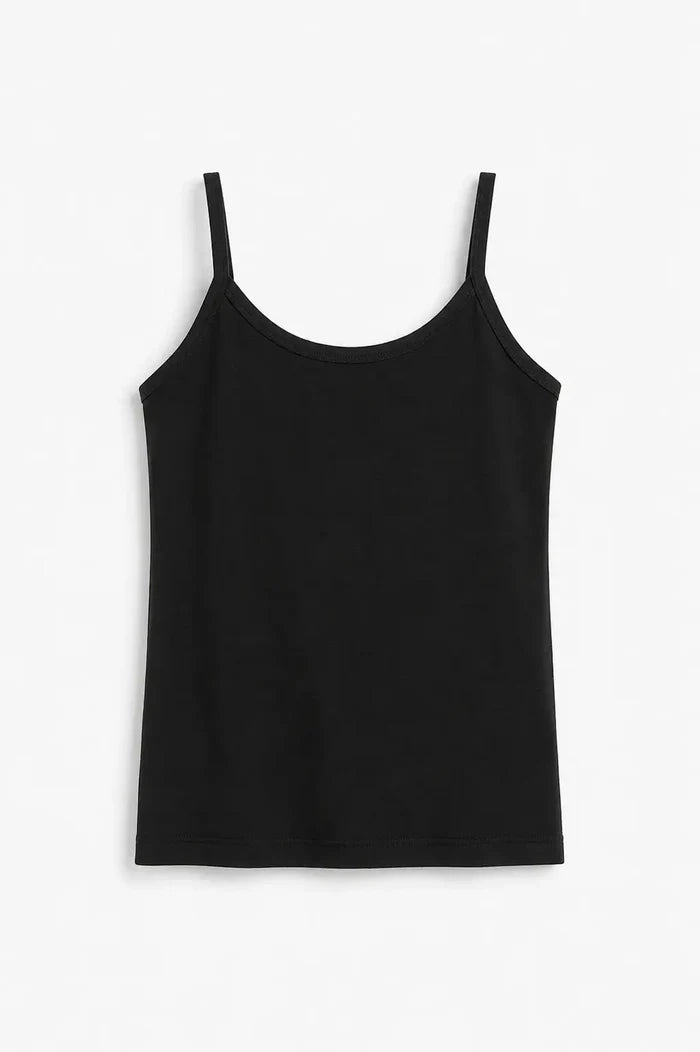 Women's Interlock Knit Cotton Camisole Soft Breathable Regular Fit (502) - Hinz Clothing