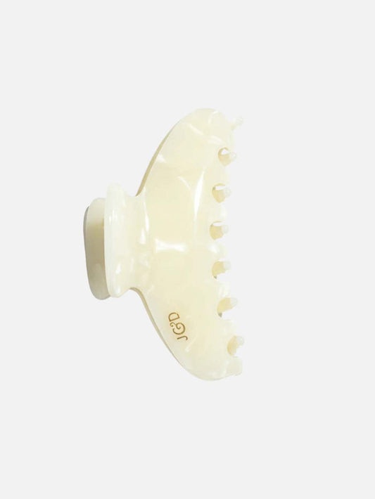 Yoyo Hair Clip - Cream