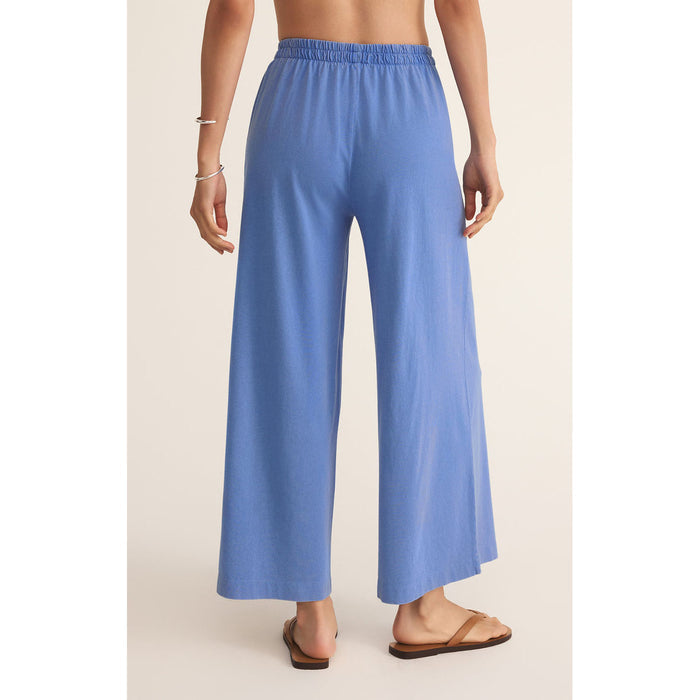 Z Supply - Scout, Jersey Flare Pants - Bay Blue